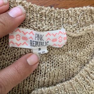 Pink Republic Sweaters - Pink Republic Sweater (s) Pink Republic Sweaters - Pink Republic Sweater (s)
